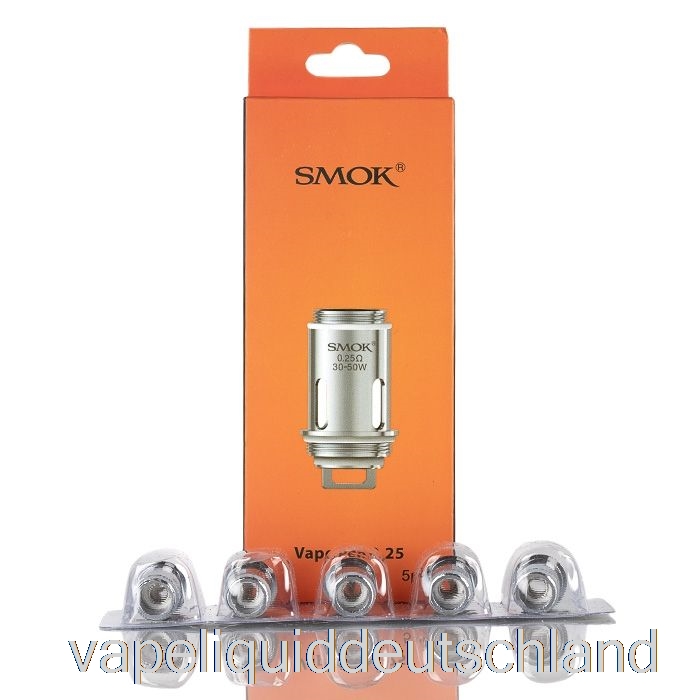 Smok Vape Pen 22 Ersatzspulen 0,25 Ohm Dual Core Vape Deutschland